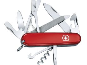Нож перочинный Victorinox Mountaineer, сталь X55CrMo14, рукоять Cellidor®, красный