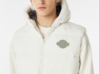 Мужская стёганая жилетка Lacoste с капюшоном