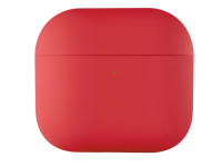 Чехол Silicone Case для AirPods 3 силиконовый (красный)