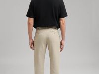 Брюки полуприлегающего кроя со льном