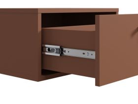 Тумба подвесная Сайрис 50x25 Терракотовый
