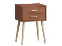 Тумба прикроватная Ивейн 3-42x62 Терракотовый