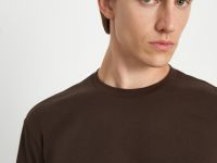 Футболка из хлопка свободного силуэта