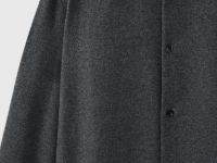 Рубашка из смесовой шерсти, Серый