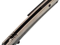 Складной нож Kansept Raven, сталь CPM 20CV, рукоять титан серый