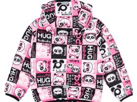 Куртка текстильная с полиуретановым покрытием для девочек