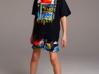 Шорты текстильные плавательные для мальчиков, средней длины