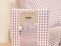 Постельное белье полукомплект Vichy, коричневое