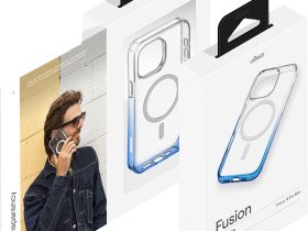 Клип-кейс uBear Fusion Mag для Apple iPhone 16 Pro Max Синий