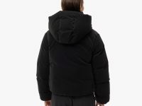 Женская укороченная куртка Lacoste с капюшоном