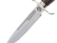 Финка НКВД, кованая 95х18, венге