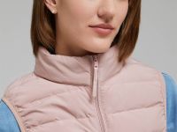 Пуховый жилет с натуральным пухом