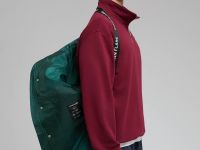 Пуховое полупальто с воротником-стойкой