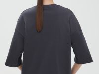 Футболка унисекс из хлопка оверсайз силуэта