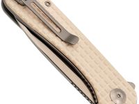 Складной нож Civivi Elementum, сталь D2, рукоять G10, бежевый