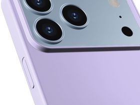 Клип-кейс Krutoff Silicone для Apple iPhone 17 Pro Фиолетовый