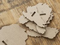 Картонный 3D конструктор QBRIX "Эйнштейн"