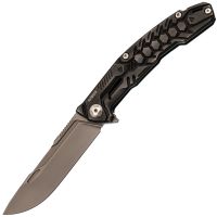 Складной нож Nimo Overload, сталь S110V, рукоять титан, черный