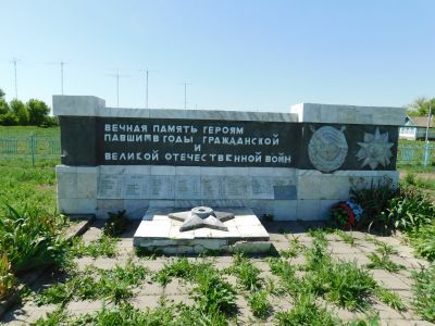 Братская могила участников гражданской войны, погибших в борьбе за власть Советов