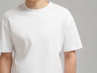 Футболка свободного кроя из трикотажа интерлок