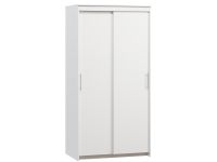 Шкаф-купе Тебар 2-100x200 Белый без зеркал