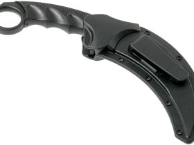 Керамбит Cold Steel Steel Tiger, сталь AUS-8A, рукоять кратон, черный