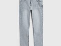 Зауженные джинсы Slim, Серый