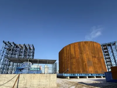 Свыше 9600 тонн металлоконструкций используют для коффердамов Ленского моста