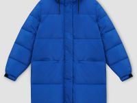 Стеганая утепленная куртка с капюшоном