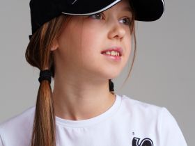 Кепка текстильная для девочек