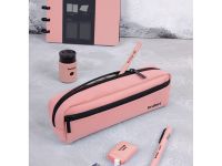 Пенал мягкий 1 отделение, 1 карман Berlingo "Instinct coral" 210*60*50 мм, полиэстер