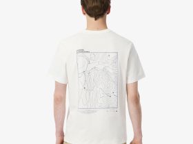 Мужская футболка Lacoste классического кроя из органического хлопка