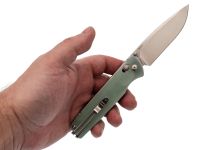 Складной нож SRM Terrier 258L-GC, сталь D2, рукоять natural G10