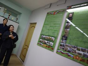 Кабинету в школе Якутска присвоили имя участника СВО Андрея Исакова