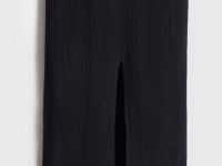 Трикотажное платье для девочек, Черный