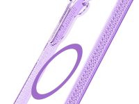 Чехол Itskins Hybrid Clear для Galaxy S25+ прозрачный/сиреневый