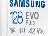 Карта памяти Samsung Evo Plus MB-MC128SA/EU microSDXC U3 128GB с адаптером