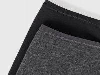 Трусы-бразилиана, 2 шт., Черный