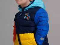 Куртка детская текстильная с полиуретановым покрытием для мальчиков