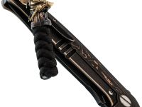 Бусина из бронзы "Крутой Грогу" с темляком