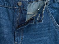 Ультраширокие джинсы, Синий