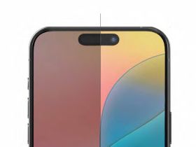 Защитное стекло uBear Extreme Nano Shield Privacy для Apple iPhone 16 с чёрной рамкой