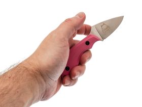 Туристический нож Hammy SW, сталь Niolox, рукоять G10, розовый, Kizlyar Supreme