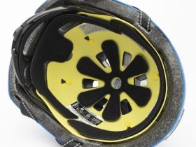 Nutcase Шлем защитный Nutcase Little Nutty Spark, цвет Белый-Черный, ростовка XS