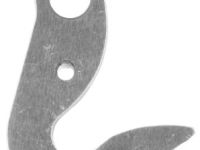 Держатель заднего переключателя &quot;петух&quot; Meta №132 фрезерованный (серебристый)