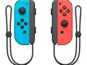 Игровая приставка Nintendo Switch OLED 64Gb (красно-синий)