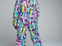 Зимний комбинезон из мембранной ткани для девочки