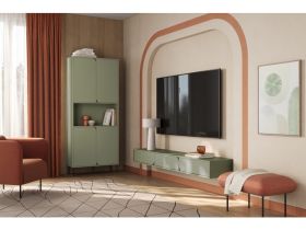 Стеллаж Блест 2-89x210 Оливковый