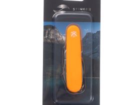 Нож перочинный Stinger 90 мм, 10 функций, оранжевый, в блистере