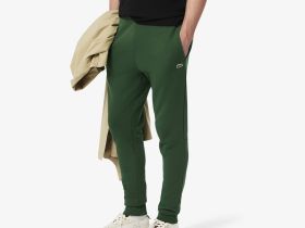 Мужские спортивные брюки Lacoste приталенного кроя